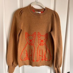 Boden French Bulldog sweater